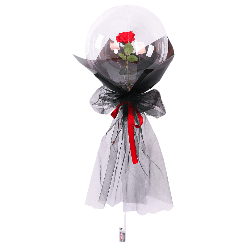 LED ส่องสว่างบอลลูน Rose ช่อบอ - Led Balloon Light บทวิจารณ์และราคา