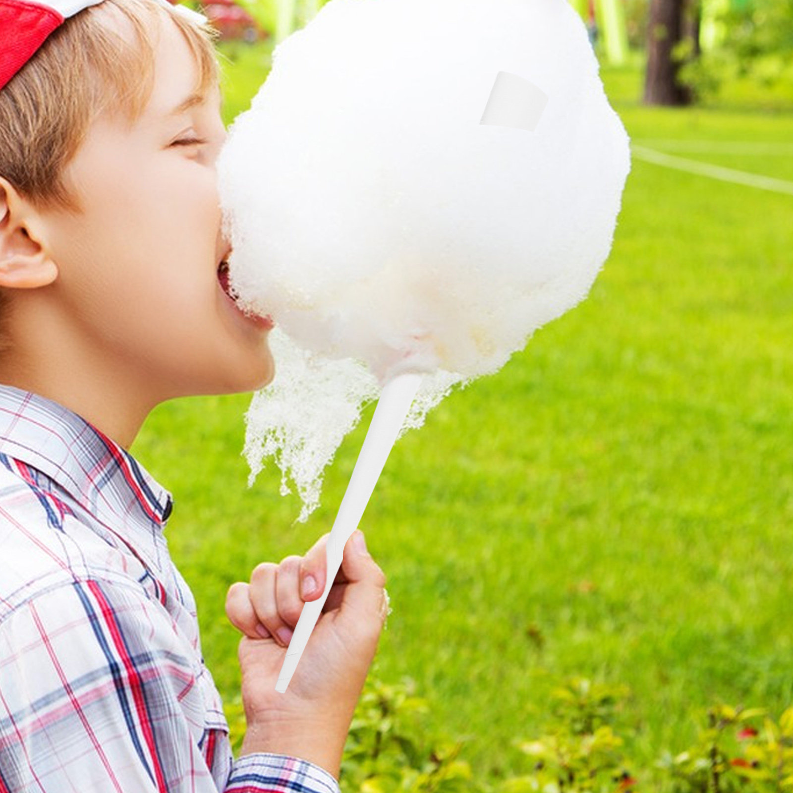 แท่งกระดาษสำหรับขนมสายไหม 20 ช - Cotton Candy Cone บทวิจารณ์และราคา