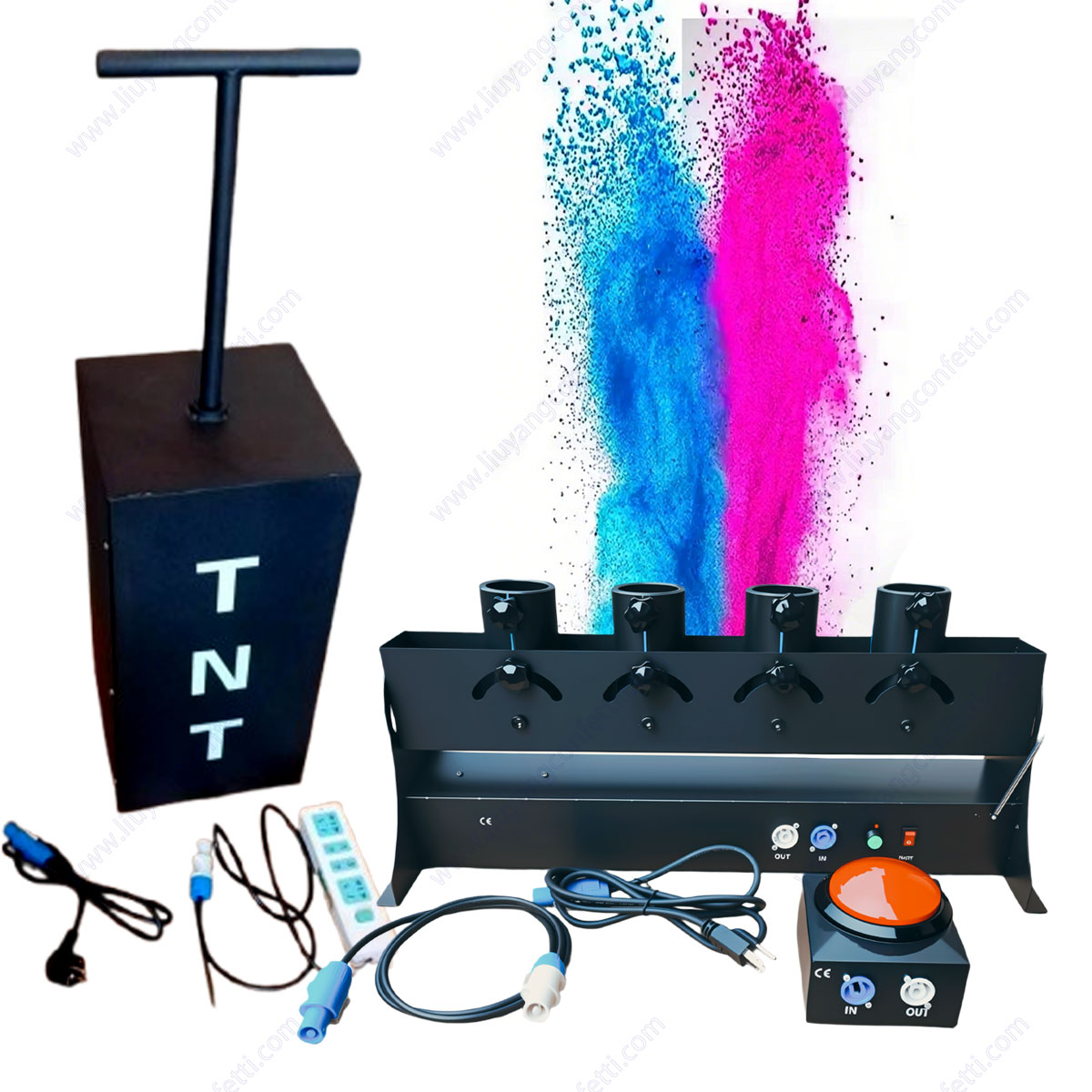 สเปรย์อิเล็กทรอนิกส์ Confetti  - Confetti Cannon Tube บทวิจารณ์และราคา