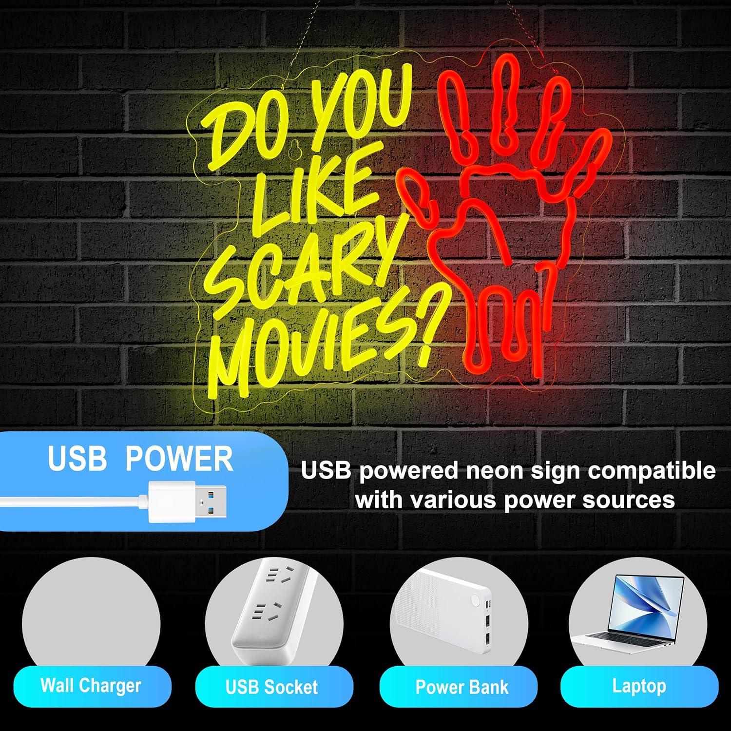 คุณชอบหนังสยองขวัญหรือไม่? ป้า - Neon Sign Party บทวิจารณ์และราคา