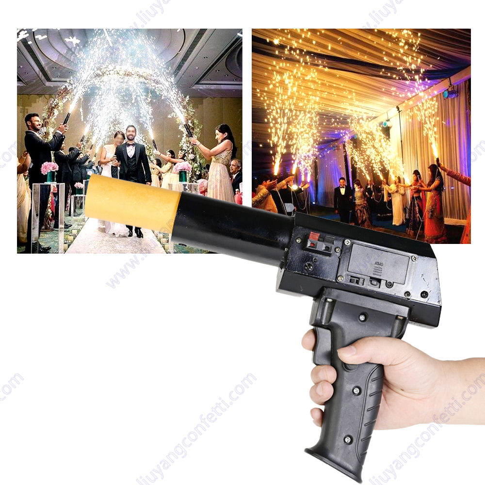 เย็น Pyro Gun มือถือนักกีฬาจุด - Confetti Cannon Tube บทวิจารณ์และราคา