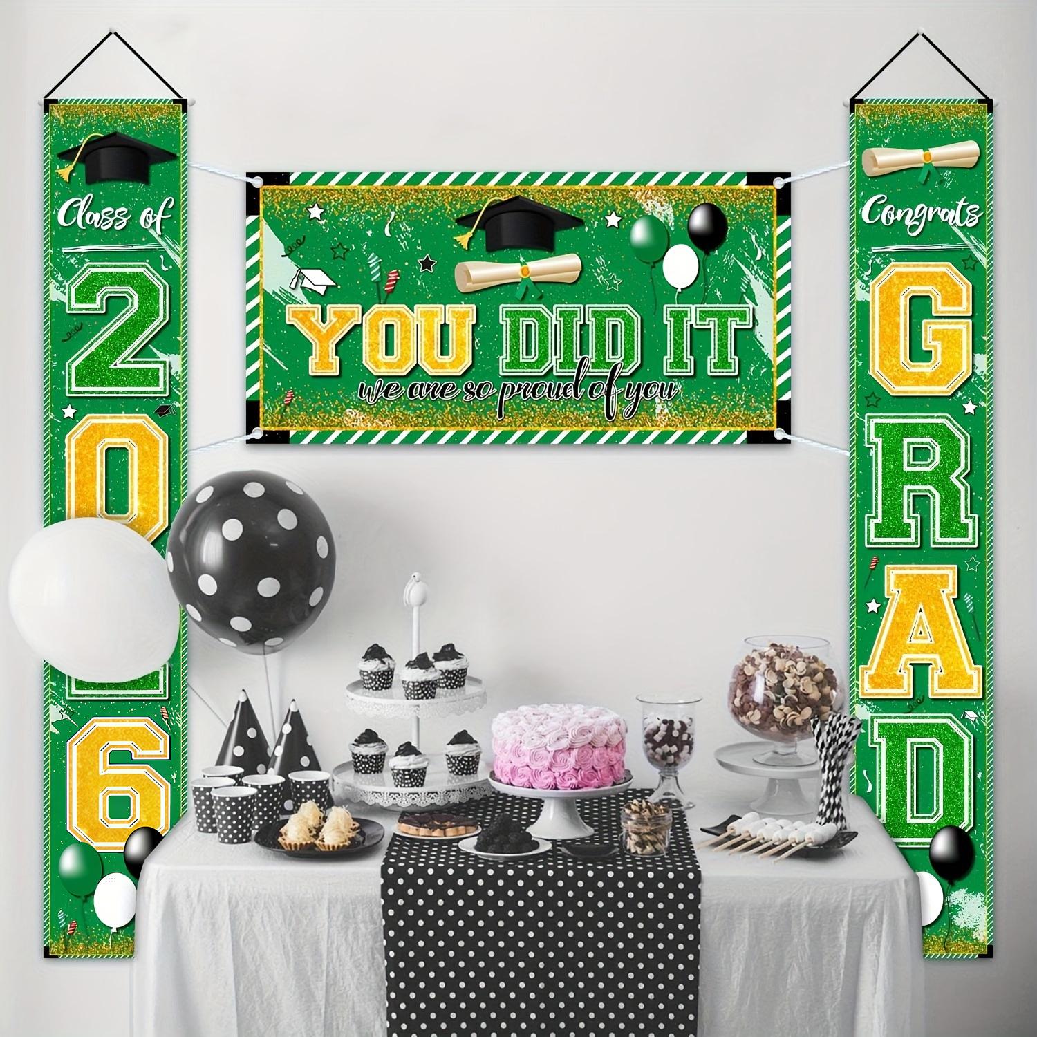ขอแสดงความยินดีกับรุ่นจบการศึก - Party Banner Gold บทวิจารณ์และราคา
