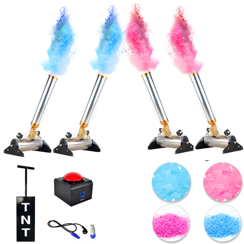 TNT เพศเปิดเผยไฟฟ้า CANNON Con - Confetti Cannon Tube บทวิจารณ์และราคา