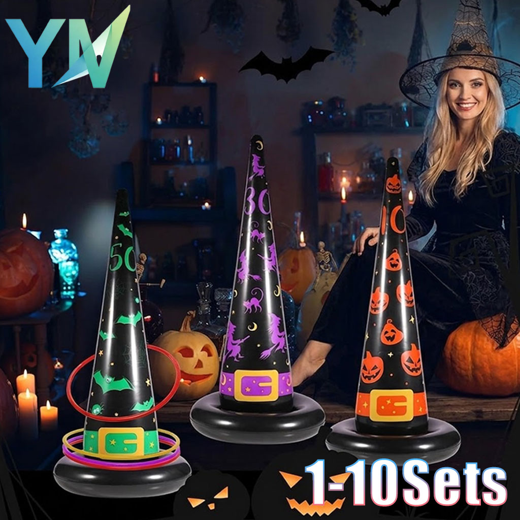 ชุดวงแหวนเป่าลมฮาโลวีน 1-10 ชุ - Party Hat Cone บทวิจารณ์และราคา